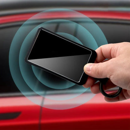 Aluminum Key Fob Case for Tesla Model 3 & Model Y (Round Button) | 3D Carbon Pattern | 6 Colors | Waterproof Protection