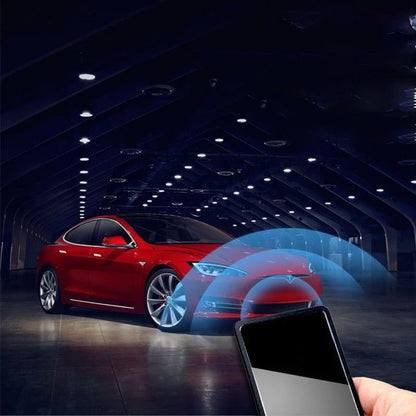 Aluminum Key Fob Case for Tesla Model 3 & Model Y (Round Button) | 3D Carbon Pattern | 6 Colors | Waterproof Protection