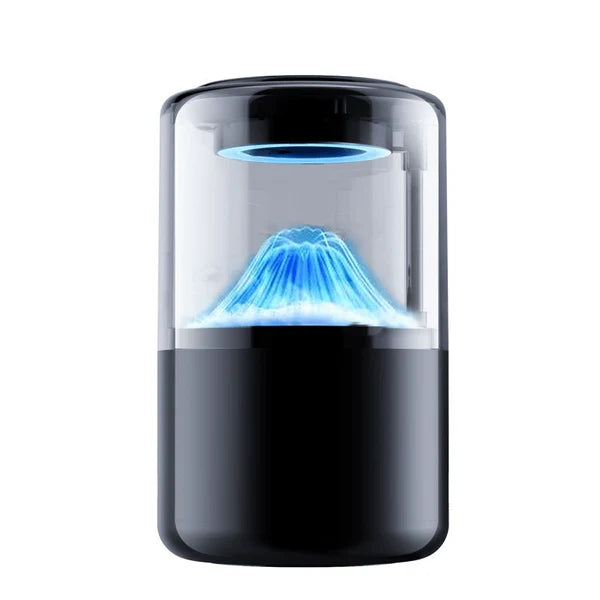 Tesla Model Y / Model 3 / Model S / Model X Smart Cloud Mist Car Diffuser with 5-Color Ambient Lighting – Silent Aromatherapy Air Freshener with Motion Sensor & Touch Contro