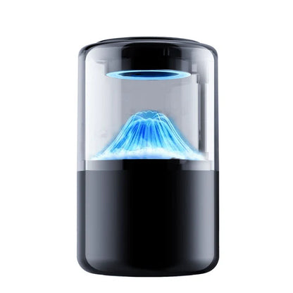 Tesla Model Y / Model 3 / Model S / Model X Smart Cloud Mist Car Diffuser with 5-Color Ambient Lighting – Silent Aromatherapy Air Freshener with Motion Sensor & Touch Contro