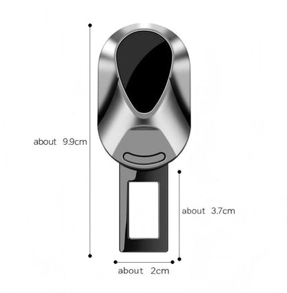 Tesla Seat Belt Extender 2.5 Inch Extension (2-Pack / 4-Pack) – Compatible with Model 3, Model Y, Model S, Model X & Cybertruck (2017+)