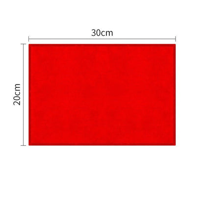 Dual-Sided Microfiber Car Cleaning Towel (28×20cm) | 8X Absorbent Coral Velvet & Suede | Scratch-Free Lint-Free | For Tesla Model 3 Model Y Model S Model X Cybertruck & All Vehicles