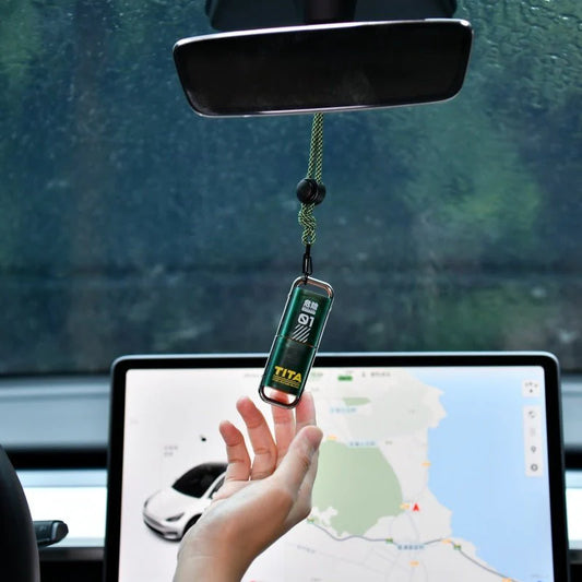 Spring-Loaded Car Window Breaker & Seatbelt Cutter Emergency Tool | Compact Vehicle Escape Tool for Tesla Model 3 Model Y Model S Model X & Cybertruck