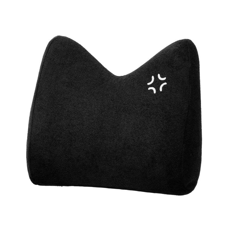 X-Auto Ergonomic Lumbar Support Pillow for Tesla Model X/Y/S/3 – Premium Memory Foam Car Back Cushion with Adjustable Support and Soft Lamb Wool Cover