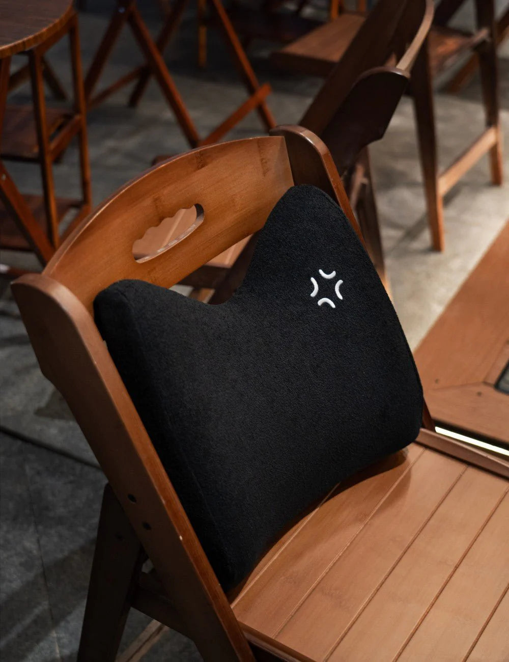 X-Auto Ergonomic Lumbar Support Pillow for Tesla Model X/Y/S/3 – Premium Memory Foam Car Back Cushion with Adjustable Support and Soft Lamb Wool Cover