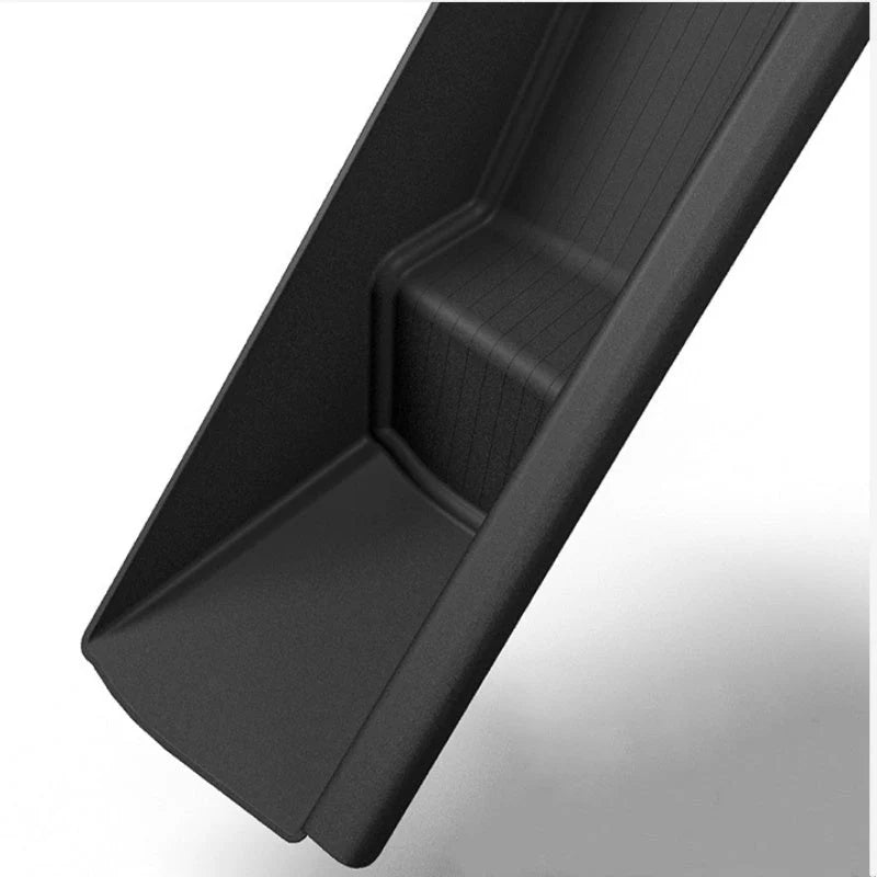 TPE Front Door Storage Box Inserts for Tesla Cybertruck (2024–Present) – Non-Slip Door Pocket Organizer, 2-Piece Set