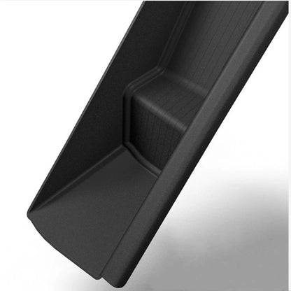 TPE Front Door Storage Box Inserts for Tesla Cybertruck (2024–Present) – Non-Slip Door Pocket Organizer, 2-Piece Set