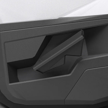 TPE Front Door Storage Box Inserts for Tesla Cybertruck (2024–Present) – Non-Slip Door Pocket Organizer, 2-Piece Set