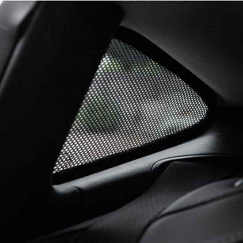 Triangular Window Sun Shades for Tesla Model 3 & Model Y | Custom-Fit Mesh UV Protection