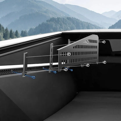 Truck Bed L-Track MOLLE Panels for Tesla Cybertruck (2024+) | Modular Cargo Mounting & Organization System