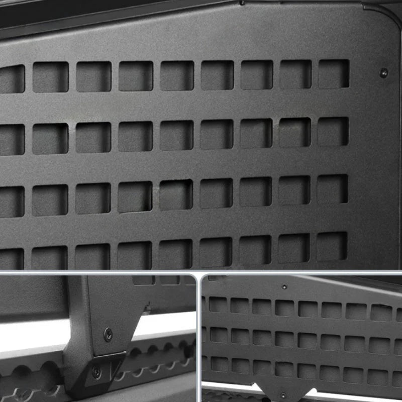 Truck Bed L-Track MOLLE Panels for Tesla Cybertruck (2024+) | Modular Cargo Mounting & Organization System