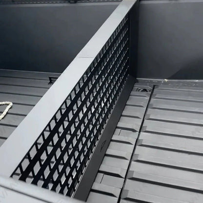 Rear Trunk Cargo Divider Panels for Tesla Cybertruck 2024+ | Custom-Fit Rear Hopper Grille Organizer