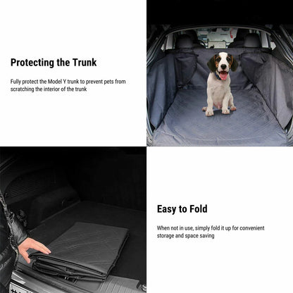 All-Weather Pet Trunk Liner for Tesla Model Y (2020–2025) | Waterproof Anti-Slip Cargo Mat, Custom Fit