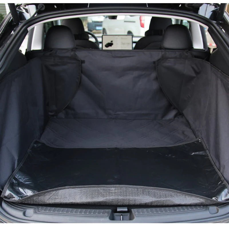 All-Weather Pet Trunk Liner for Tesla Model Y (2020–2025) | Waterproof Anti-Slip Cargo Mat, Custom Fit