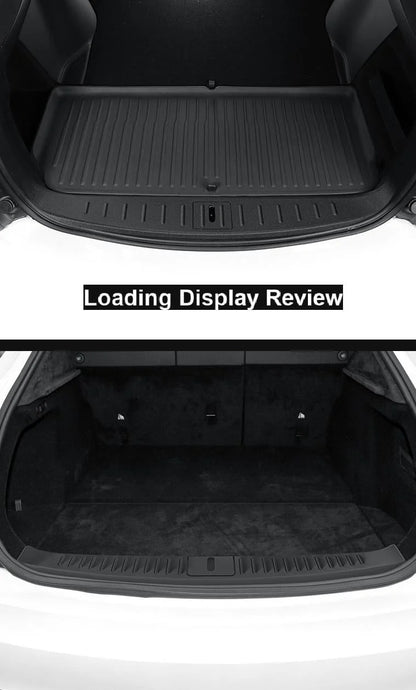 TPE Trunk Sill Protector for Tesla Model S 2023+ — Anti-Scratch Rear Bumper Guard Cover
