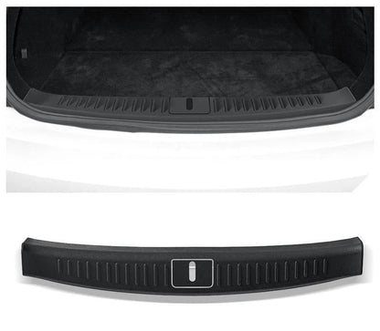 TPE Trunk Sill Protector for Tesla Model S 2023+ — Anti-Scratch Rear Bumper Guard Cover