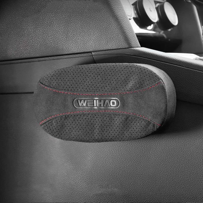 Tumbled Fur Memory Foam Leg Cushion for Tesla Model 3 Model Y  Model S  Model X & Cybertruck – Premium Comfort Knee Support Pad