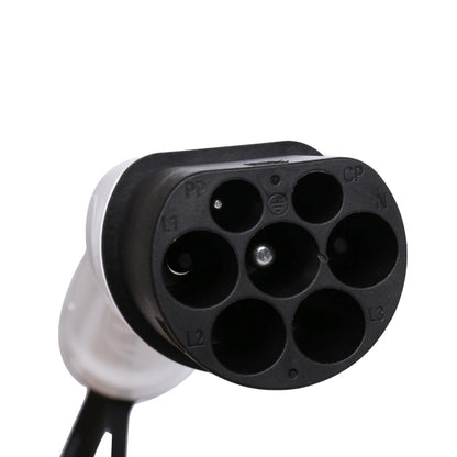 Type 2 to Type 2 EV Charging Cable 7kW (32A) | 5m/16ft | Lightweight Premium Copper | IP54 Weatherproof | TÜV Certified | 2-Year Warranty