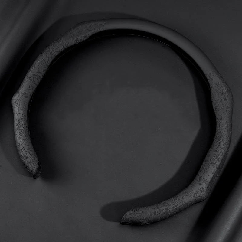 Ultra-Thin Steering Wheel Cover for Tesla Model 3, Model Y, Model S, Model X – Non-Slip, Breathable & All-Season Grip