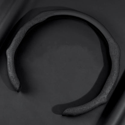 Ultra-Thin Steering Wheel Cover for Tesla Model 3, Model Y, Model S, Model X – Non-Slip, Breathable & All-Season Grip