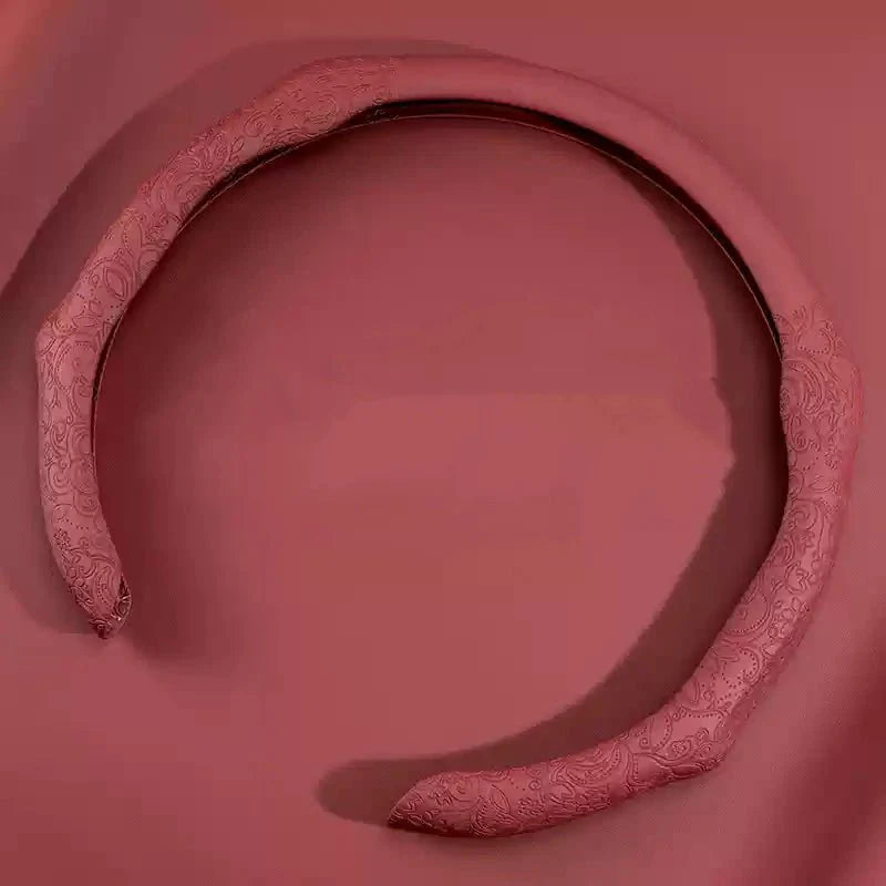 Ultra-Thin Steering Wheel Cover for Tesla Model 3, Model Y, Model S, Model X – Non-Slip, Breathable & All-Season Grip