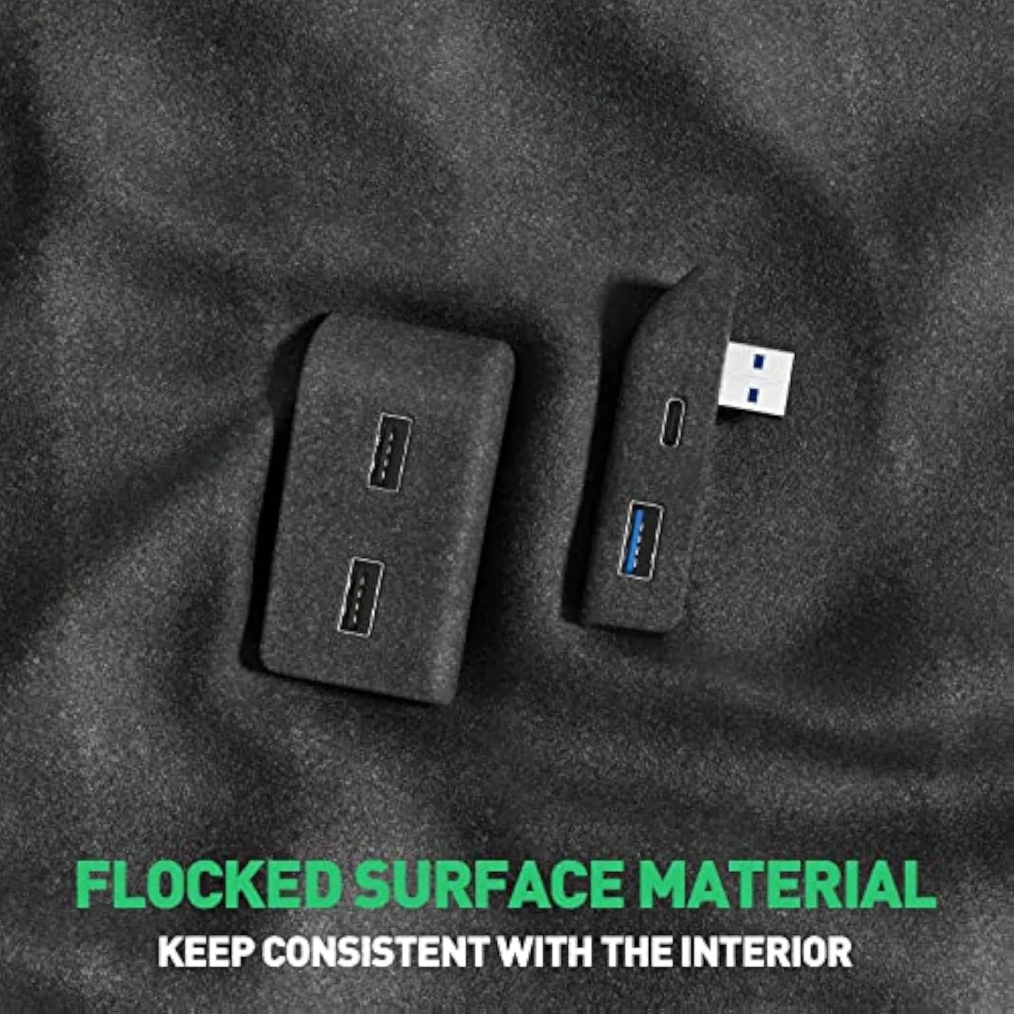 Tesla Glovebox USB Hub for Model 3 & Model Y (2020–2025) – 4-Port USB Hub with Sentry Mode Support & Fast Charging