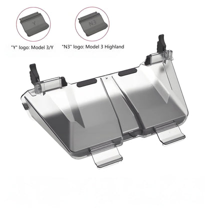 Under Screen Storage Organizer for Tesla Model 3 Highland (2024–Present) & Model Y (2020–Present) – Hidden Dashboard Compartment Box