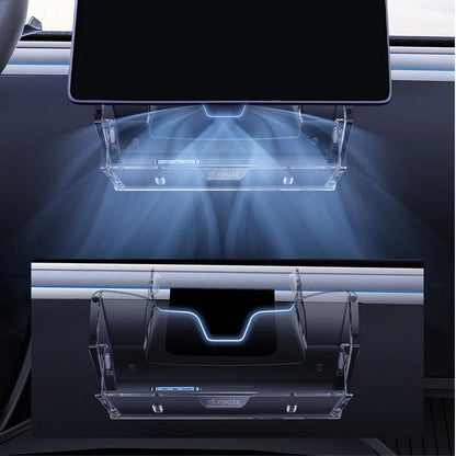 Under-Screen Storage Organizer for Tesla Model Y Juniper & Model 3 Highland