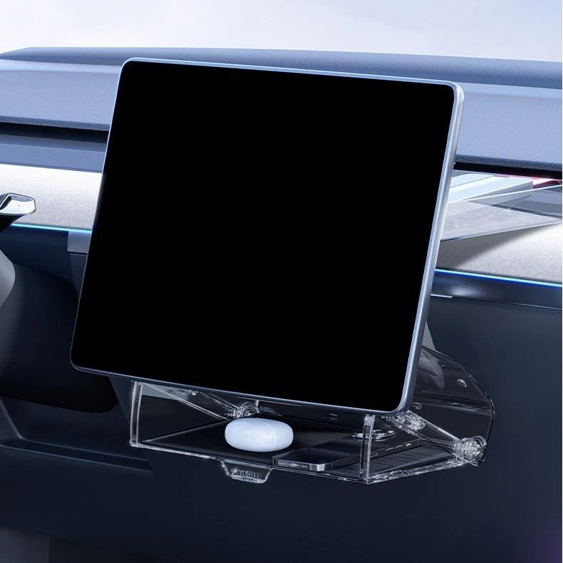 Under-Screen Storage Organizer for Tesla Model Y Juniper & Model 3 Highland