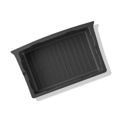 Under-Seat Storage Box for Tesla Model X 2022-2024 | Custom TPE Organizer for Front Seat Space