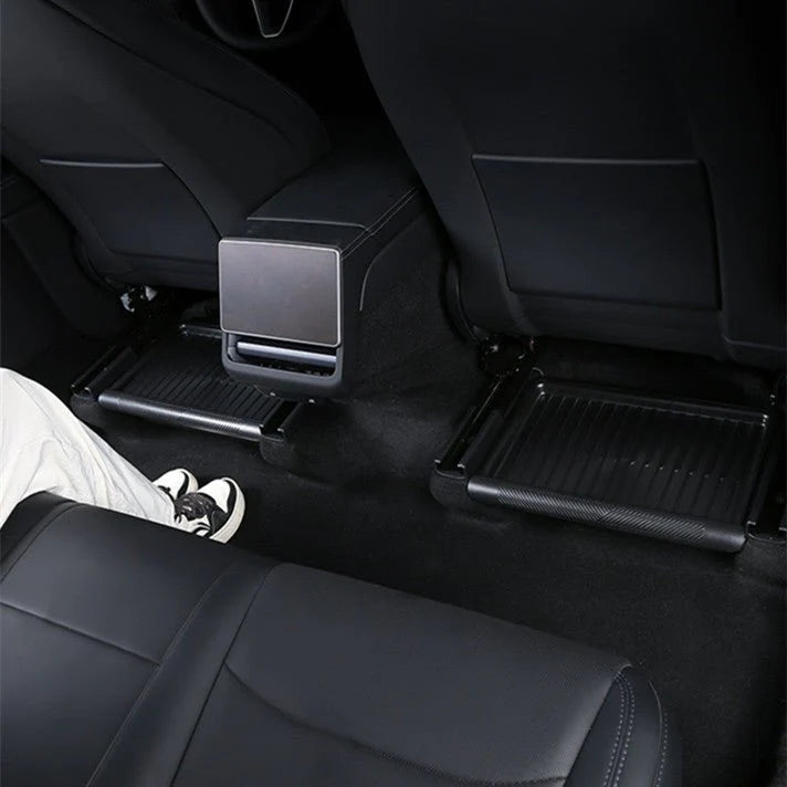 Under-Seat Storage Box (Front) for Tesla Model Y Juniper | Custom 1:1 Fit | Waterproof TPE | Anti-Slip & Safe Design