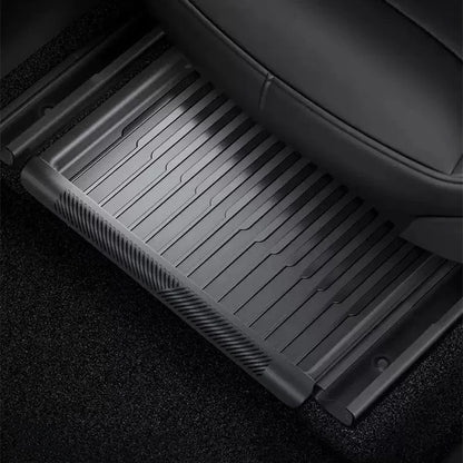 Under-Seat Storage Box (Front) for Tesla Model Y Juniper | Custom 1:1 Fit | Waterproof TPE | Anti-Slip & Safe Design