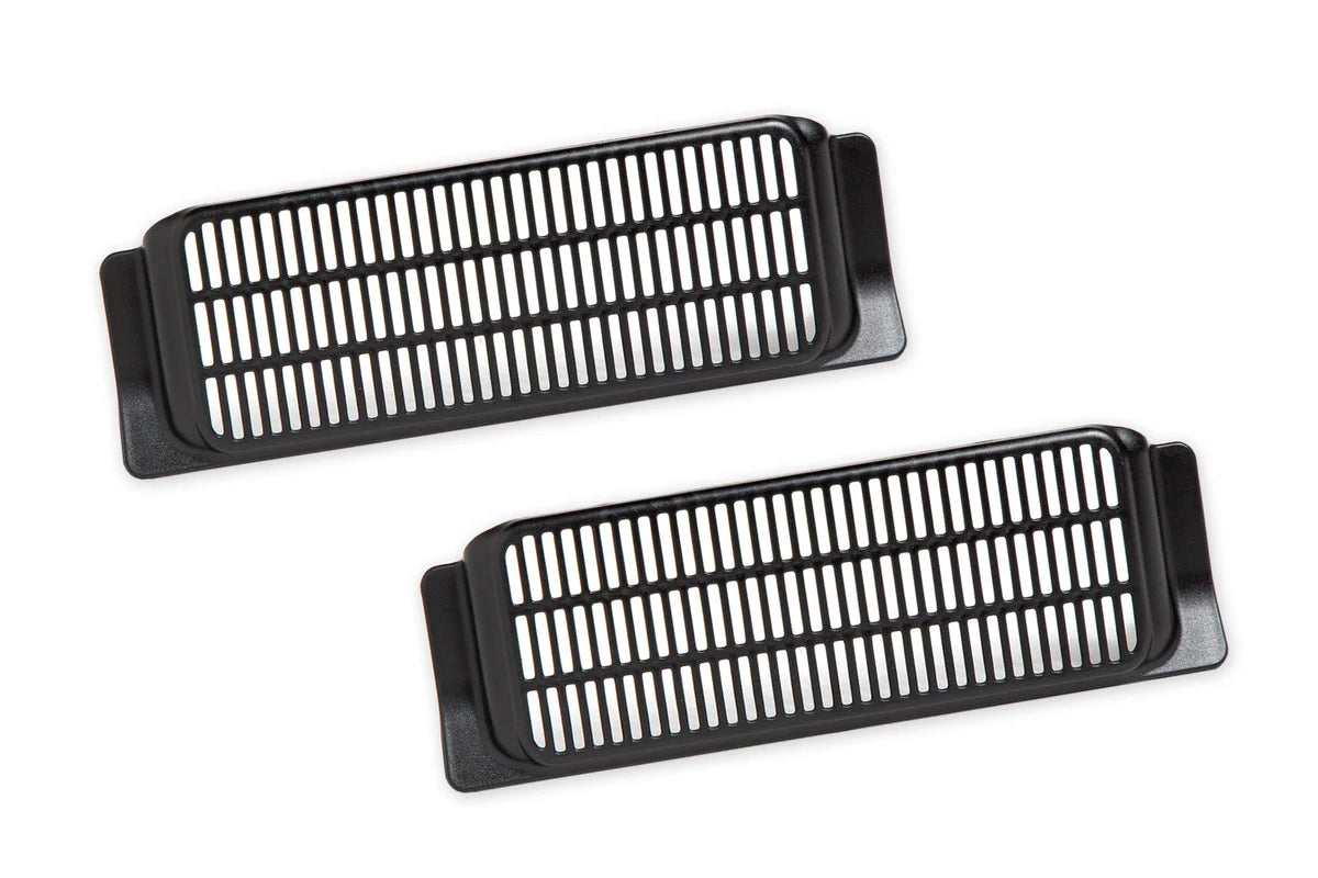Under Seat HVAC Air Vent Covers for Tesla Model 3 – ABS Debris Protection Guards (Set of 2, Black)