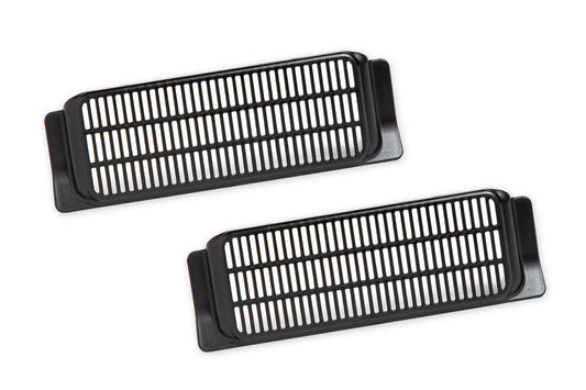Under Seat HVAC Air Vent Covers for Tesla Model 3 – ABS Debris Protection Guards (Set of 2, Black)