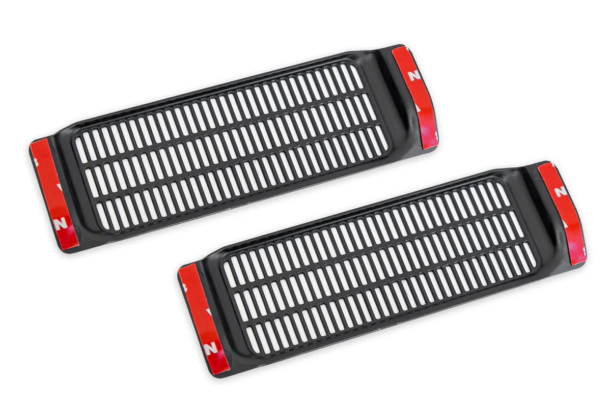 Under Seat HVAC Air Vent Covers for Tesla Model 3 – ABS Debris Protection Guards (Set of 2, Black)