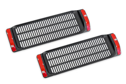 Under Seat HVAC Air Vent Covers for Tesla Model 3 – ABS Debris Protection Guards (Set of 2, Black)