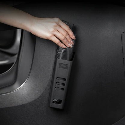 Universal Trunk Umbrella Holder Organizer for Tesla Model S (2012-Present), Model 3 (2017-Present), Model X (2016-Present), Model Y (2020-Present) & Cybertruck | Waterproof ABS Storage Box with Non-Destructive Adhesive Mount