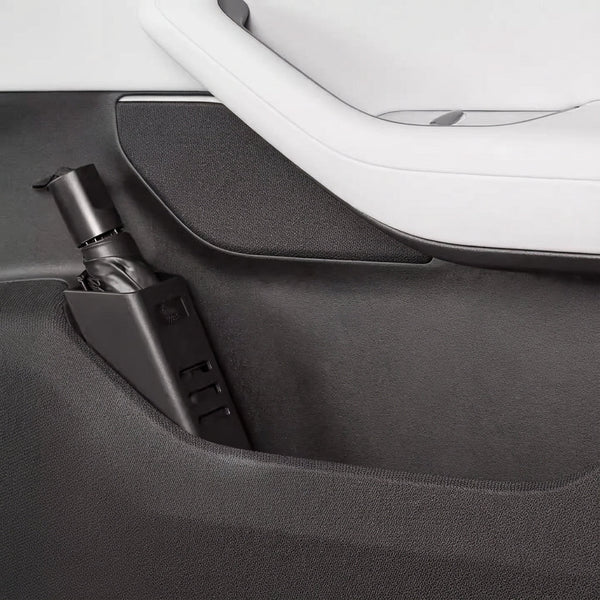 Universal Trunk Umbrella Holder Organizer for Tesla Model S (2012-Present), Model 3 (2017-Present), Model X (2016-Present), Model Y (2020-Present) & Cybertruck | Waterproof ABS Storage Box with Non-Destructive Adhesive Mount