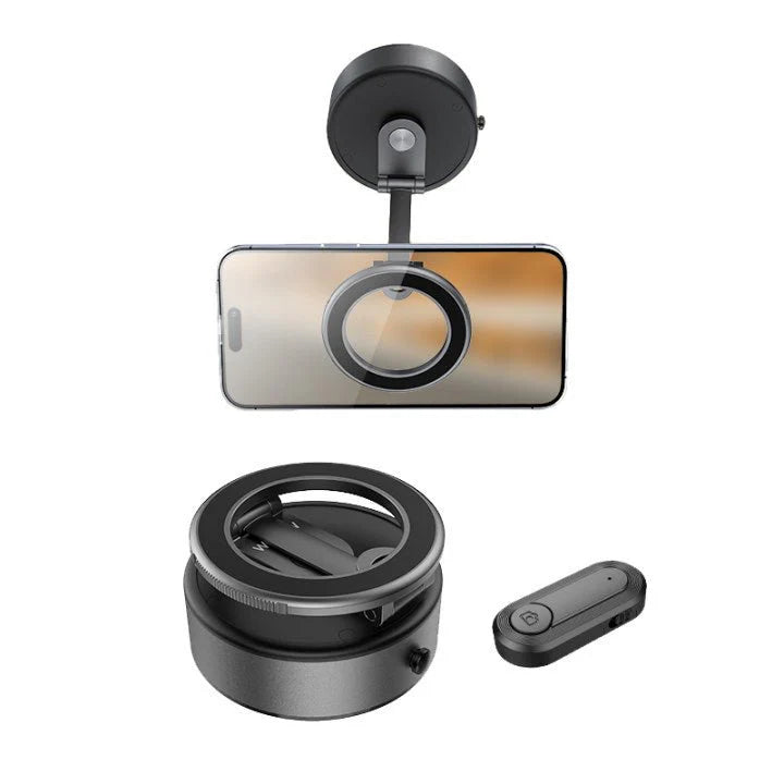 MagSafe Vacuum Magnetic Phone Mount for Tesla Model 3/Y/S/X/Cybertruck – 360° Adjustable Car Holder