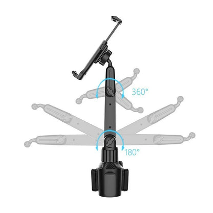 2-in-1 Water Cup & Cell Phone Holder for Tesla Model S/Y/3/X (2012-2025) – Secure, Adjustable Interior Organizer