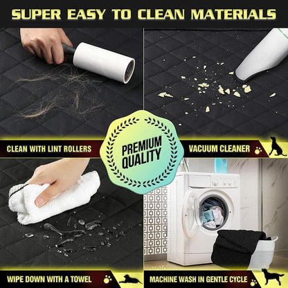 Waterproof Dog Seat Cover for Tesla Back Seat – Heavy-Duty Pet Hammock for Model 3, Model Y, Model S, Model X & Cybertruck