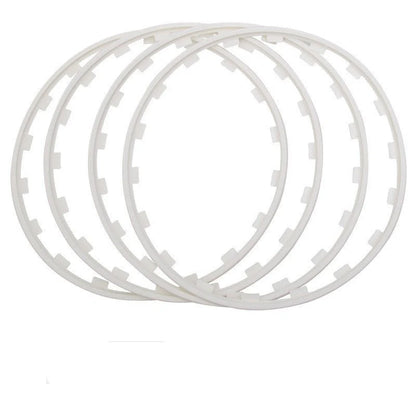 Wheel Rim Protectors for Tesla Model 3, Model Y, Model S, Model X (4-Pack) – High-Impact Rim Guard Trim Rings