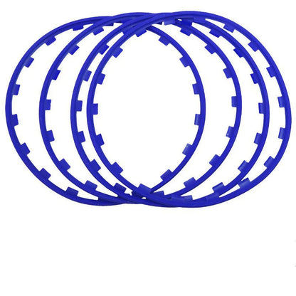 Wheel Rim Protectors for Tesla Model 3, Model Y, Model S, Model X (4-Pack) – High-Impact Rim Guard Trim Rings