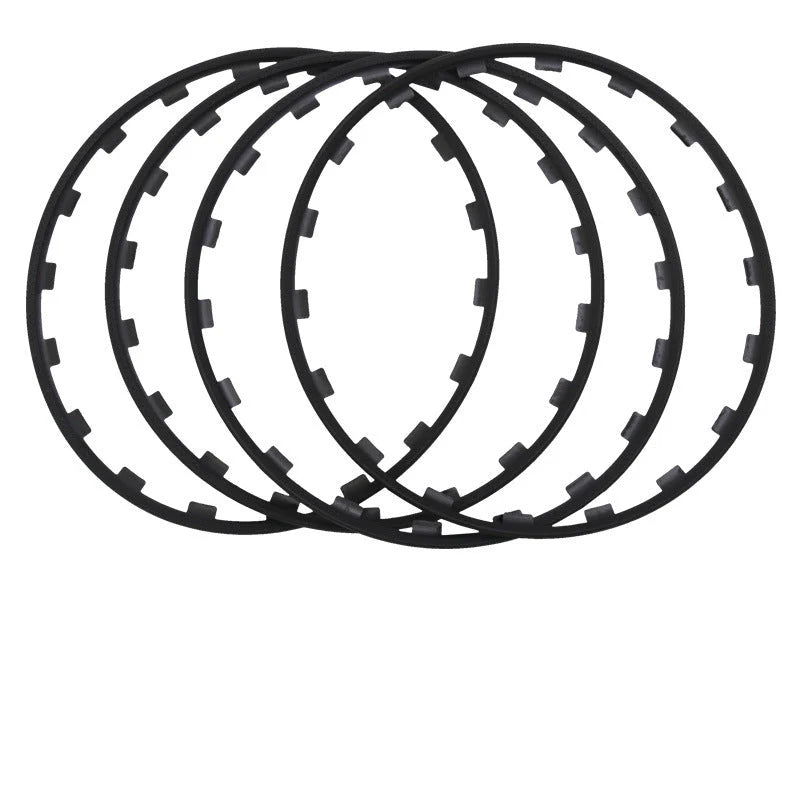 Wheel Rim Protectors for Tesla Model 3, Model Y, Model S, Model X (4-Pack) – High-Impact Rim Guard Trim Rings