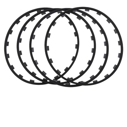 Wheel Rim Protectors for Tesla Model 3, Model Y, Model S, Model X (4-Pack) – High-Impact Rim Guard Trim Rings