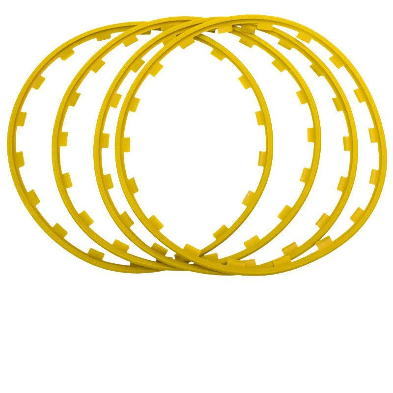 Wheel Rim Protectors for Tesla Model 3, Model Y, Model S, Model X (4-Pack) – High-Impact Rim Guard Trim Rings