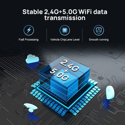 Wireless Apple CarPlay & Android Auto Adapter for Tesla Model 3, Model Y, Model S, Model X & Cybertruck | Plug & Play | Dual-Band Wi-Fi | OTA Updates