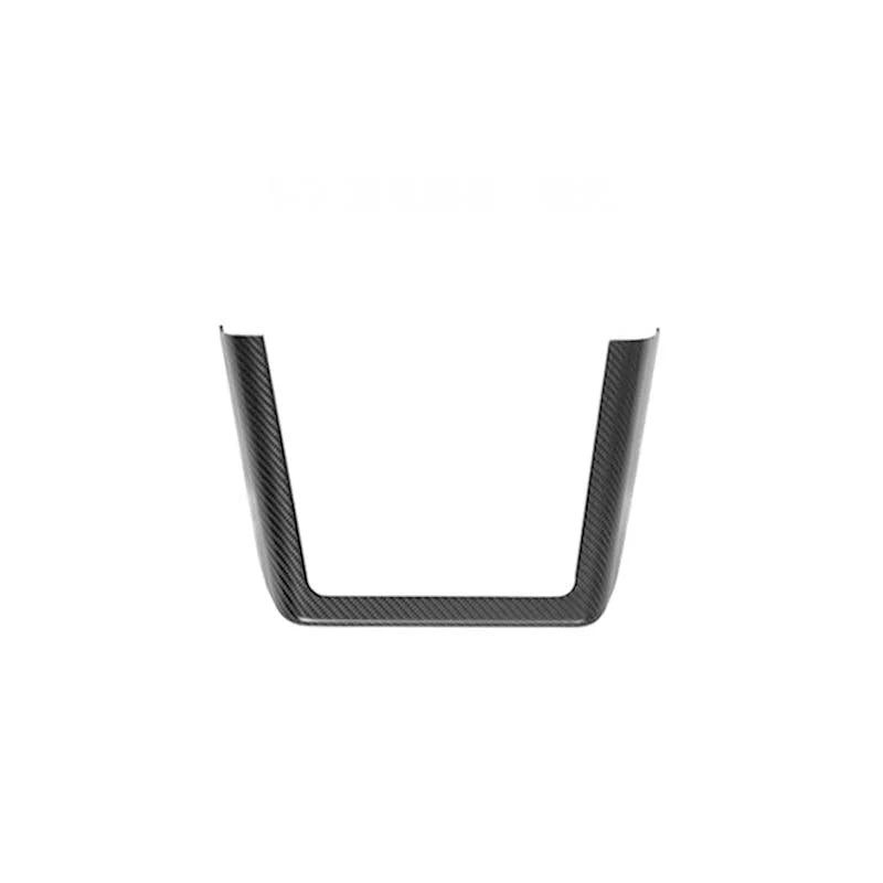 Real Dry Carbon Fiber Wireless Charging Pad Frame Trim for Tesla Model S & Model X (2021+) – Glossy or Matte Finish