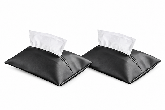 Dibo Tesla Model 3 Model Y Model Y L tissue holder on white background; package contents vary by selected option