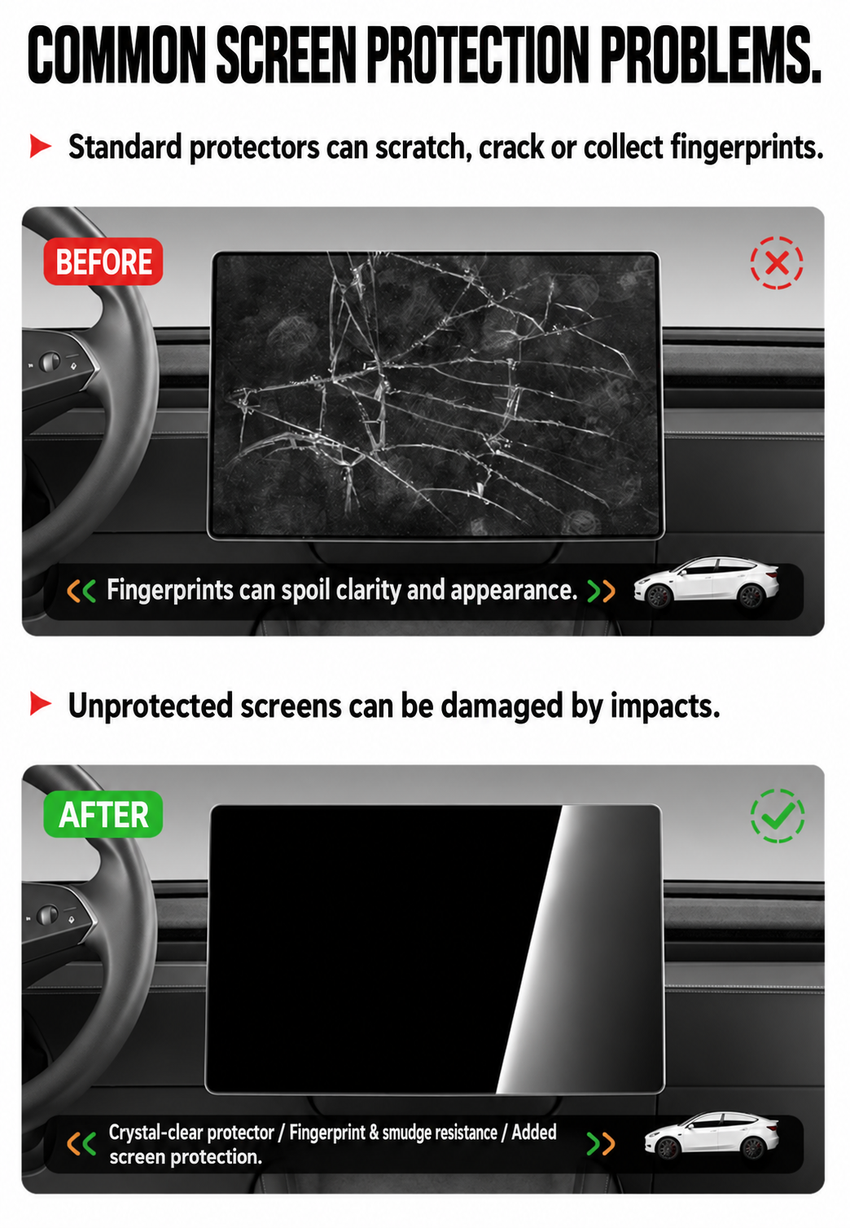 Dibo Tesla Model 3 Model Y Model Y L screen protector - English product detail 4